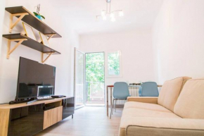 Céntrico apartamento bien ubicado para 5, 3 Hab